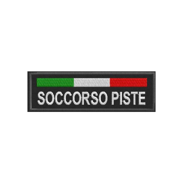 Etichetta (SOCCORSO PISTE) personalizzata Cod.20100521