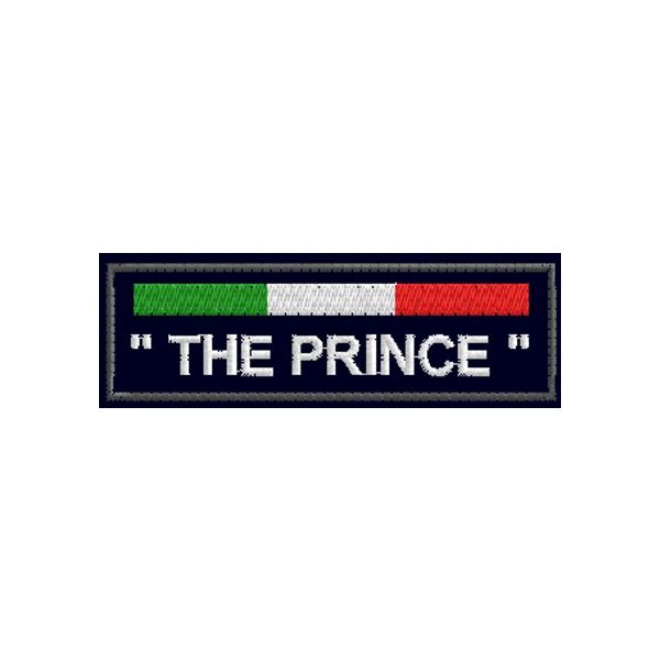 Etichetta (THE PRINCE) personalizzata Cod.20100521