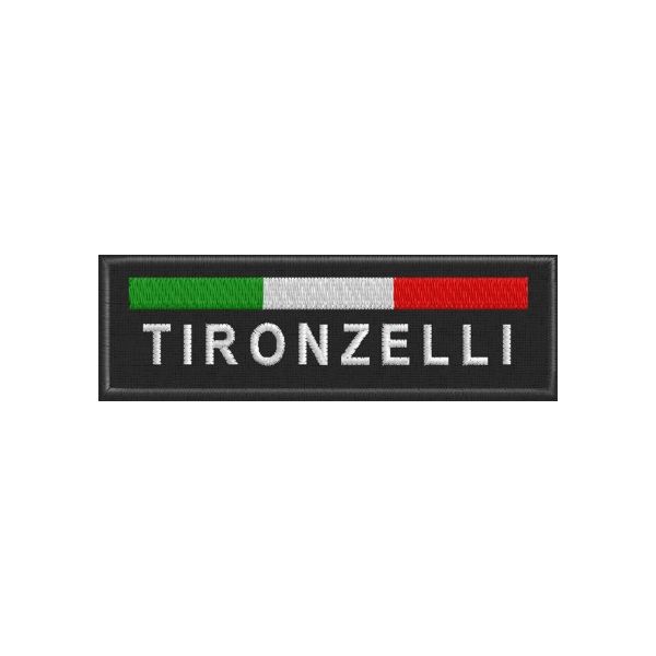 Etichetta (TIRONZELLI) personalizzata Cod.20100521