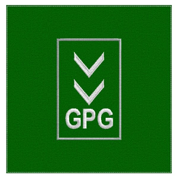 Gradi su fascia tubolare Grado C (Brigadiere capo servizio)