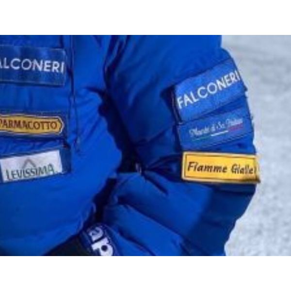 Patch ricamata 2021 FIS Alpine World Ski Championships  cm.10,0 X 3,5 cod.20191024_A