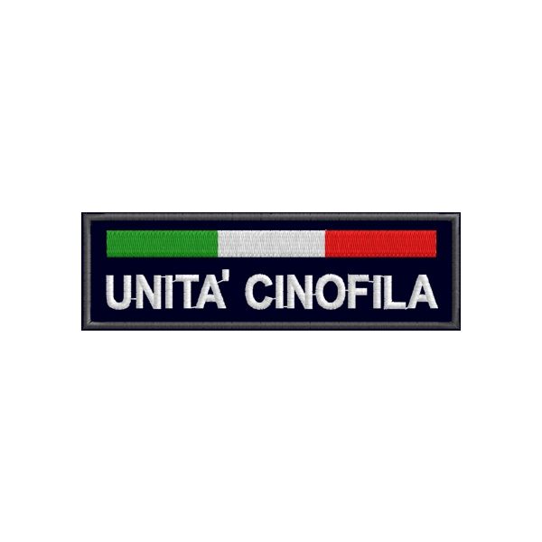 Etichetta (UNITA' CINOFILA) personalizzata Cod.20100521