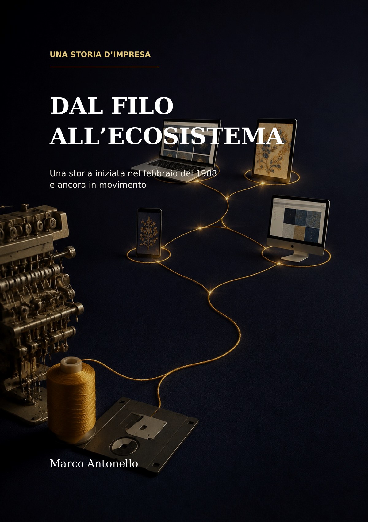 Copertina del libro Dal filo all'ecosistema di Marco Antonello